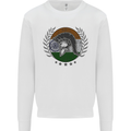 India Bodybuilding Flag Gym Training Indian Kids Sweatshirt Jumper White