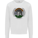 India Bodybuilding Flag Gym Training Indian Kids Sweatshirt Jumper White