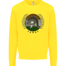 India Bodybuilding Flag Gym Training Indian Kids Sweatshirt Jumper Yellow
