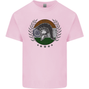 India Bodybuilding Flag Gym Training Indian Kids T-Shirt Childrens Light Pink