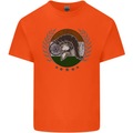 India Bodybuilding Flag Gym Training Indian Kids T-Shirt Childrens Orange