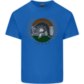 India Bodybuilding Flag Gym Training Indian Kids T-Shirt Childrens Royal Blue