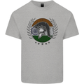 India Bodybuilding Flag Gym Training Indian Kids T-Shirt Childrens Sports Grey