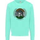 India Bodybuilding Flag Gym Training Indian Mens Sweatshirt Jumper Peppermint