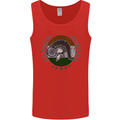 India Bodybuilding Flag Gym Training Indian Mens Vest Tank Top Red