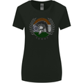 India Bodybuilding Flag Gym Training Indian Womens Wider Cut T-Shirt Black