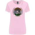 India Bodybuilding Flag Gym Training Indian Womens Wider Cut T-Shirt Light Pink
