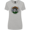 India Bodybuilding Flag Gym Training Indian Womens Wider Cut T-Shirt Sports Grey