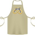 Infinity Bicycle Cotton Apron 100% Organic Khaki