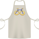 Infinity Bicycle Cotton Apron 100% Organic Natural