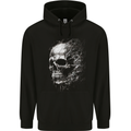 Interdimensional Skull Mens 80% Cotton Hoodie Black