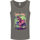 Inward Journey LSD Magic Mushrooms Fairy Mens Vest Tank Top Charcoal
