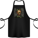 Irish Abraham Lincoln Funny St Patricks Day Cotton Apron 100% Organic Black