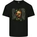 Irish Abraham Lincoln Funny St Patricks Day Mens Cotton T-Shirt Tee Top Black