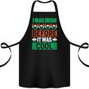 Irish Before It Was Cool Funny St Patricks Day Cotton Apron 100% Organic Black