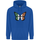 Irish Butterfly Ireland Ire Childrens Kids Hoodie Royal Blue