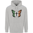 Irish Butterfly Ireland Ire Childrens Kids Hoodie Sports Grey