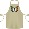 Irish Butterfly Ireland Ire Cotton Apron 100% Organic Khaki