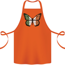 Irish Butterfly Ireland Ire Cotton Apron 100% Organic Orange