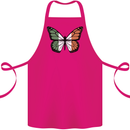 Irish Butterfly Ireland Ire Cotton Apron 100% Organic Pink