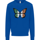 Irish Butterfly Ireland Ire Kids Sweatshirt Jumper Royal Blue