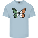 Irish Butterfly Ireland Ire Kids T-Shirt Childrens Light Blue