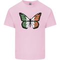 Irish Butterfly Ireland Ire Kids T-Shirt Childrens Light Pink