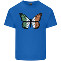Irish Butterfly Ireland Ire Kids T-Shirt Childrens Royal Blue