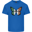 Irish Butterfly Ireland Ire Kids T-Shirt Childrens Royal Blue