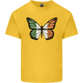 Irish Butterfly Ireland Ire Kids T-Shirt Childrens Yellow