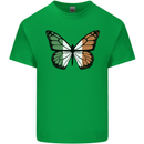 Irish Butterfly Ireland Ire Mens Cotton T-Shirt Tee Top Irish Green