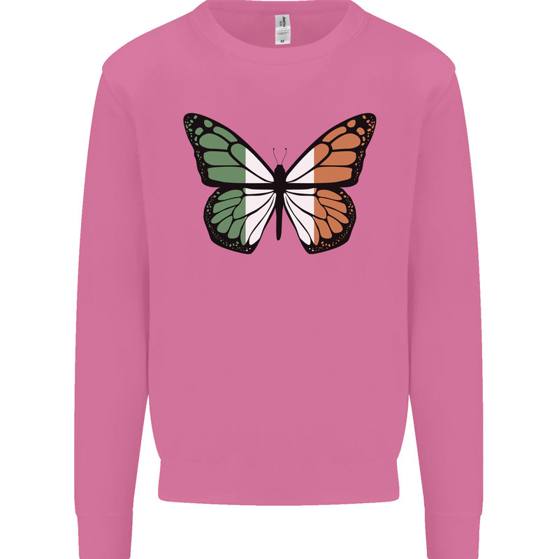 Irish Butterfly Ireland Ire Mens Sweatshirt Jumper Azalea