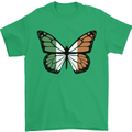 Irish Butterfly Ireland Ire Mens T-Shirt 100% Cotton Irish Green