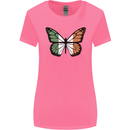 Irish Butterfly Ireland Ire Womens Wider Cut T-Shirt Azalea