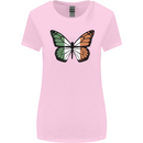 Irish Butterfly Ireland Ire Womens Wider Cut T-Shirt Light Pink