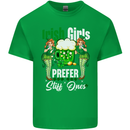 Irish Girls Stiff Ones Funny St Patricks Day Beer Mens Cotton T-Shirt Tee Top Irish Green