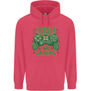 Irish I Was Gaming St Patricks Day Gamer Childrens Kids Hoodie Heliconia