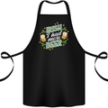 Irish More Beer Funny St Patricks Day Cotton Apron 100% Organic Black
