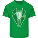 Irish Tux Tuxedo Funny St Patricks Day Mens Cotton T-Shirt Tee Top Irish Green