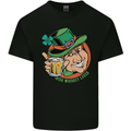 Irish Whiskey Lover Funny St Patricks Day Alcohol Mens Cotton T-Shirt Tee Top Black
