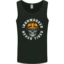 Iron Worker Scull Mens Vest Tank Top Black