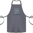 Irrelephant Funny Elephant Cotton Apron 100% Organic Steel