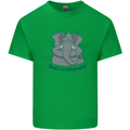 Irrelephant Funny Elephant Mens Cotton T-Shirt Tee Top Irish Green