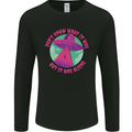 It Was Aliens UFO Mens Long Sleeve T-Shirt Black