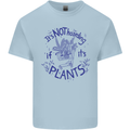 It's Not Hoarding if Its House Plants Funny Kids T-Shirt Childrens Light Blue
