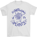 It's Not Hoarding if Its House Plants Funny Mens T-Shirt 100% Cotton White