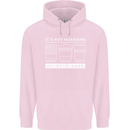 It's Not Hoarding if its Photography Photographer Childrens Kids Hoodie Light Pink