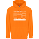 It's Not Hoarding if its Photography Photographer Childrens Kids Hoodie Orange