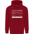 It's Not Hoarding if its Photography Photographer Childrens Kids Hoodie Red