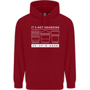 It's Not Hoarding if its Photography Photographer Childrens Kids Hoodie Red